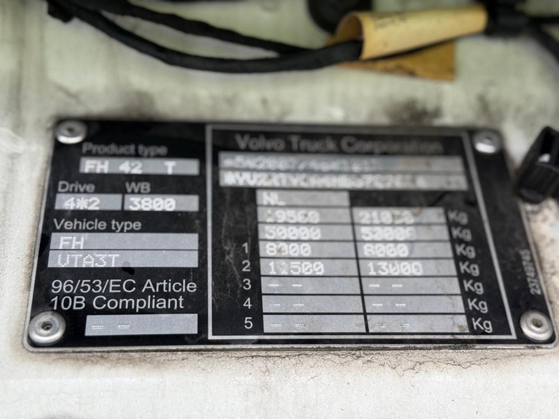 Volvo FH 13.460 ALCOA, SMART TACHO 2, I PARK COOL, FULL. on lease Volvo FH 13.460 ALCOA, SMART TACHO 2, I PARK COOL, FULL.: picture 20