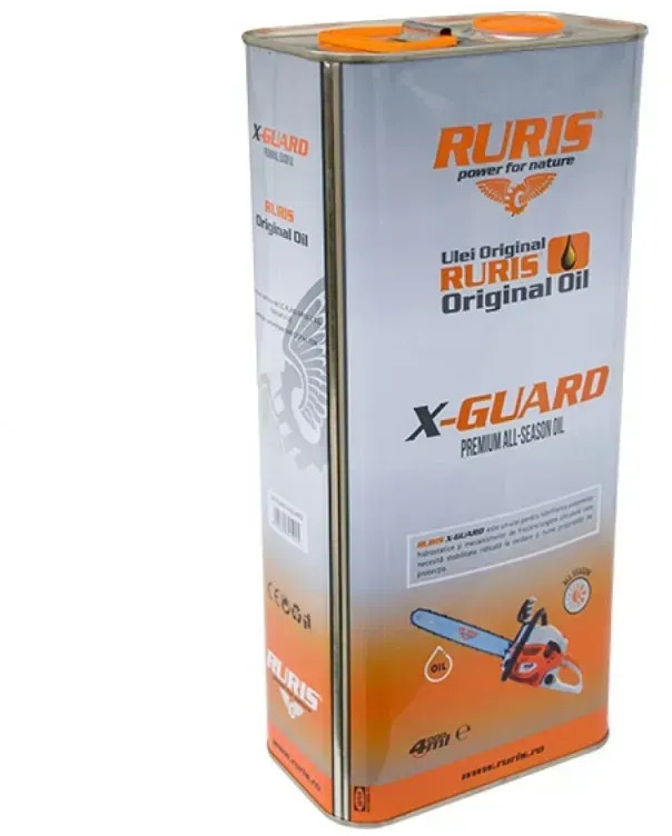 Olej łańcuchowy RURIS X-GUARD 4l - Motor oil and car care products: picture 1 Olej łańcuchowy RURIS X-GUARD 4l - Motor oil and car care products: picture 1