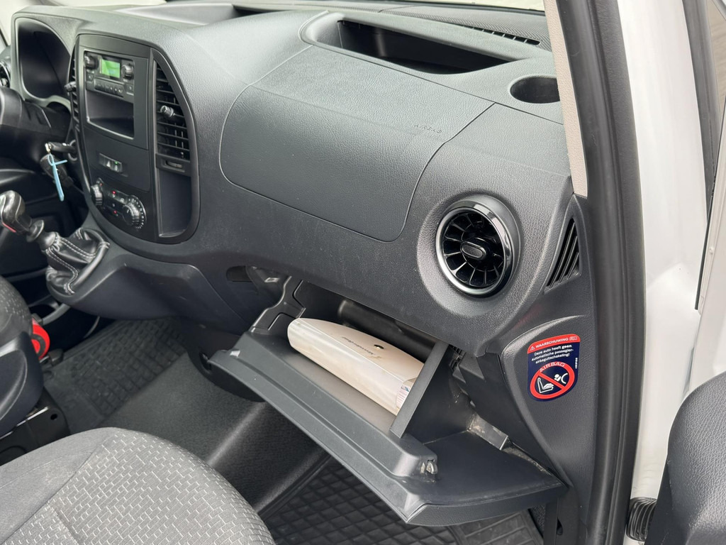 Combi van Mercedes-Benz Vito-110 Dubbele Cabine Facelift Comfort Leder stuurwiel Airco Radio+media: picture 15