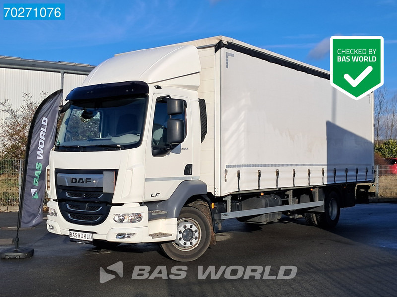 DAF LF 290 4X2 16tonner Automatic Ladebordwand ACC Euro 6 - Curtainsider truck: picture 1 DAF LF 290 4X2 16tonner Automatic Ladebordwand ACC Euro 6 - Curtainsider truck: picture 1