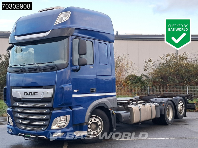 DAF XF 480 6X2 BDF Retarder SSC Lift+Steering Axle Automatic Euro 6 - Container transporter/ Swap body truck: picture 1 DAF XF 480 6X2 BDF Retarder SSC Lift+Steering Axle Automatic Euro 6 - Container transporter/ Swap body truck: picture 1