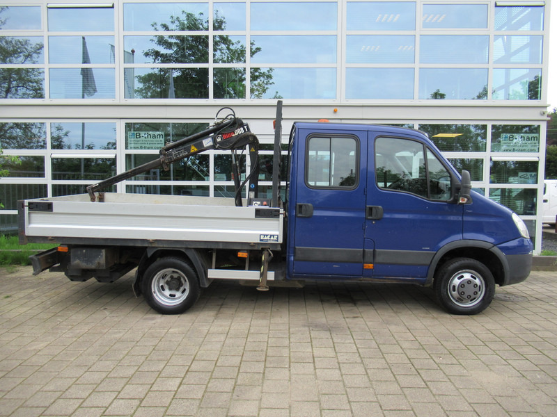 Iveco Daily 50C14G 345 CNG Aardgas AIRCO + HIAB Kraan Kran Crane - Flatbed van, Combi van: picture 2 Iveco Daily 50C14G 345 CNG Aardgas AIRCO + HIAB Kraan Kran Crane - Flatbed van, Combi van: picture 2