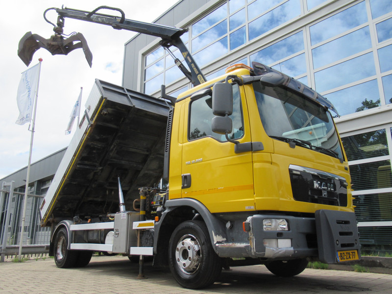 MAN 12.220 4X2 BB EEV + Palfinger PK4501 - Tipper, Crane truck: picture 2 MAN 12.220 4X2 BB EEV + Palfinger PK4501 - Tipper, Crane truck: picture 2