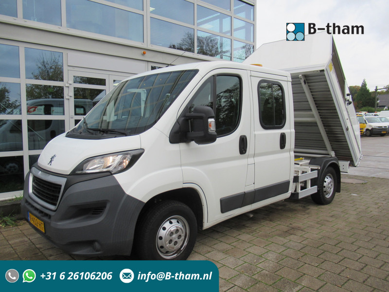 Peugeot Boxer 335 2.0 HDI 96KW L2 DOKA Dubbelcabine Kipper Veegvuil Tipper - Tipper van, Combi van: picture 1 Peugeot Boxer 335 2.0 HDI 96KW L2 DOKA Dubbelcabine Kipper Veegvuil Tipper - Tipper van, Combi van: picture 1