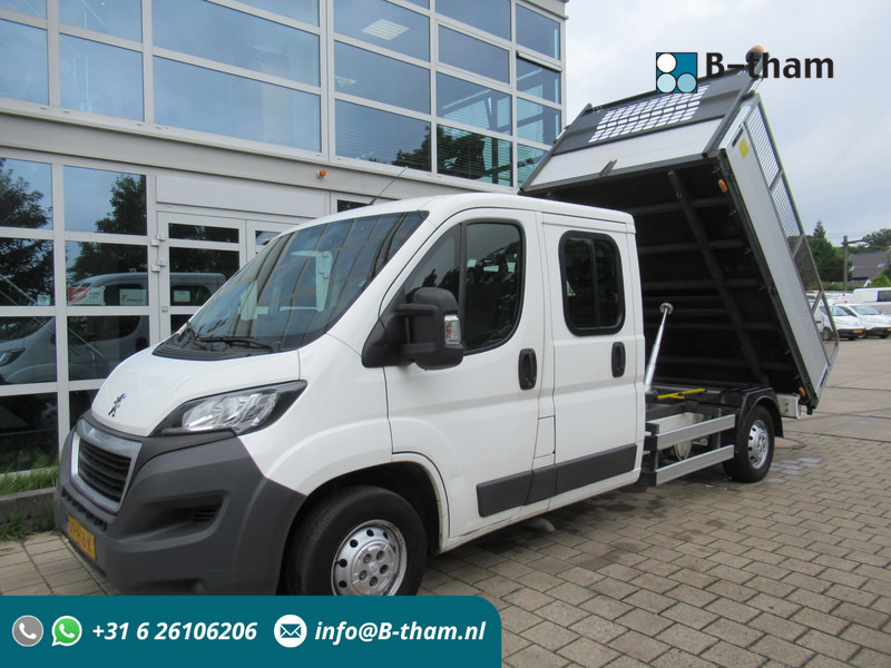 Peugeot Boxer 335 2.2 96KW HDI L3 XR DOKA Dubbelcabine Kipper Tipper - Tipper van, Combi van: picture 1 Peugeot Boxer 335 2.2 96KW HDI L3 XR DOKA Dubbelcabine Kipper Tipper - Tipper van, Combi van: picture 1