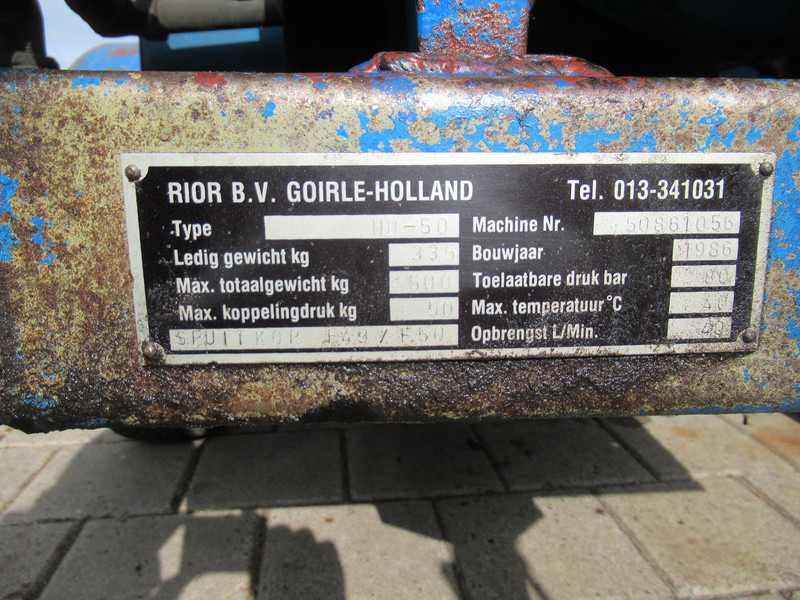Pressure washer Rioned - Rior HD-50 ROM Hogedruk aanhanger 40 L / min.: picture 6