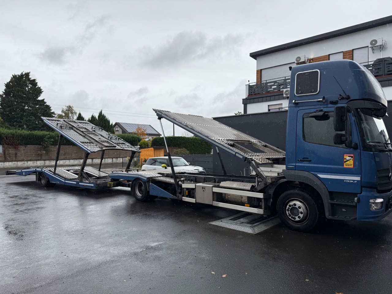 Mercedes-Benz Atego 1324 FVG 2017, VDI 2700, neuer Atm., Top - Autotransporter truck: picture 1 Mercedes-Benz Atego 1324 FVG 2017, VDI 2700, neuer Atm., Top - Autotransporter truck: picture 1