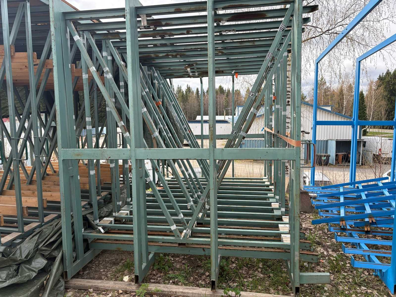 12-piece storage rack max. Height 2m - Warehouse racking: picture 4 12-piece storage rack max. Height 2m - Warehouse racking: picture 4