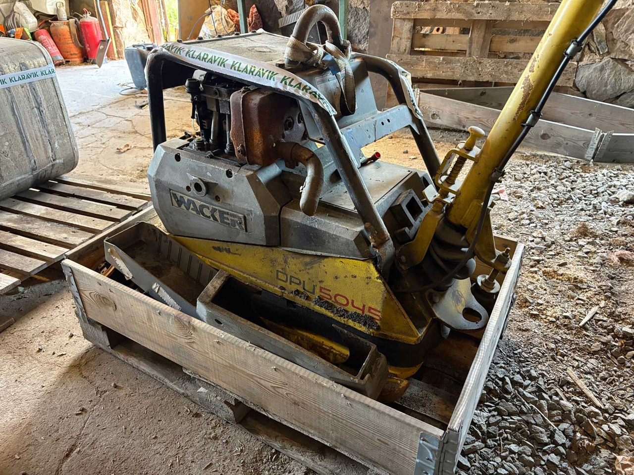 Compactor Wacker Neuson DPU 5045H - Vibratory plate: picture 4 Compactor Wacker Neuson DPU 5045H - Vibratory plate: picture 4
