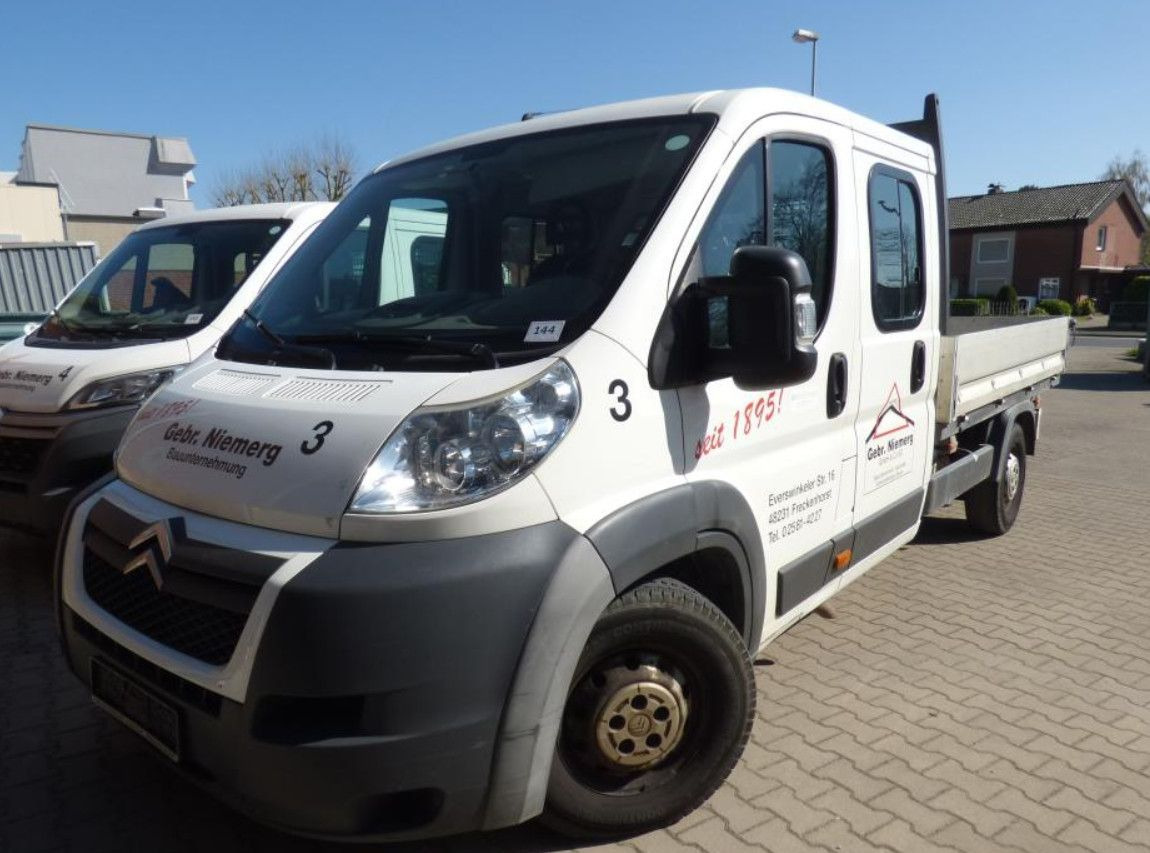 Citroën Jumper Pritsche Doka. 35 L3 HDi 150 FAP Heavy - Flatbed van, Combi van: picture 1 Citroën Jumper Pritsche Doka. 35 L3 HDi 150 FAP Heavy - Flatbed van, Combi van: picture 1