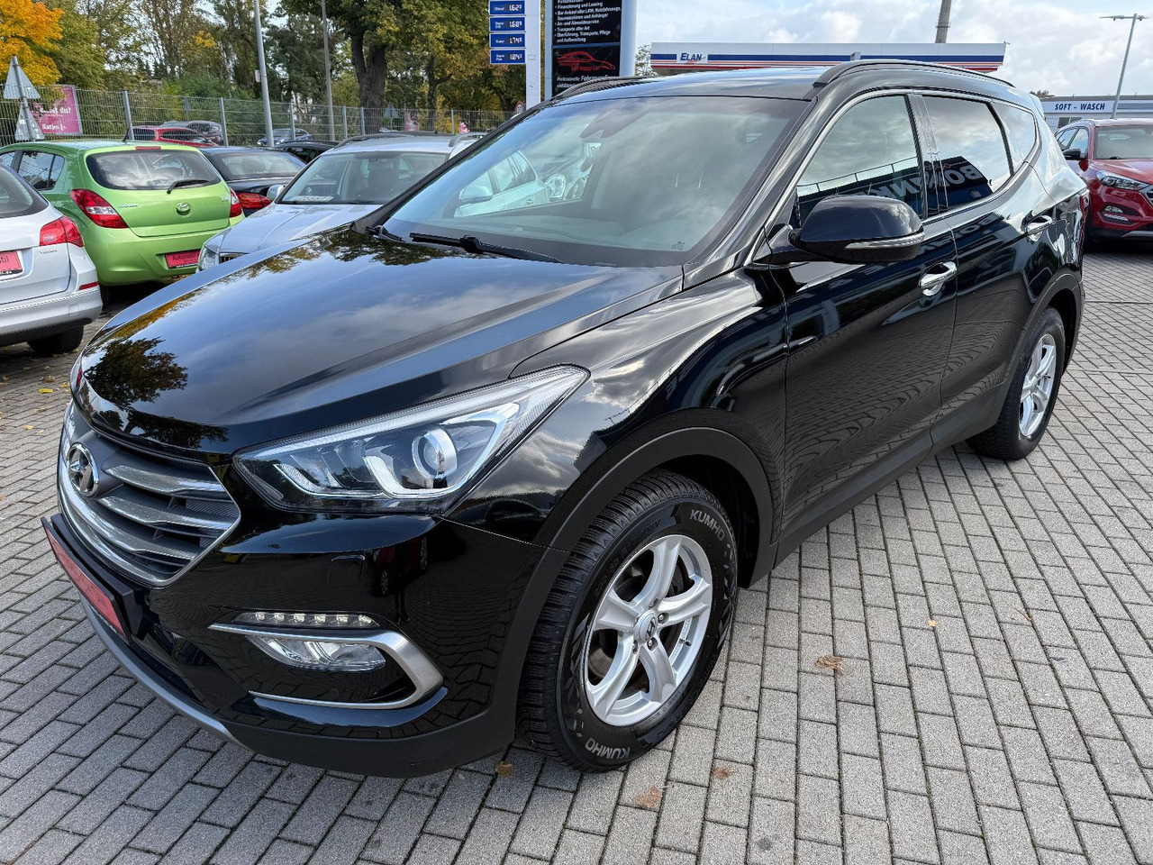 SUV Hyundai Santa Fe blue Premium 4WD XENON LED NAVI LEDER: picture 9 SUV Hyundai Santa Fe blue Premium 4WD XENON LED NAVI LEDER: picture 9