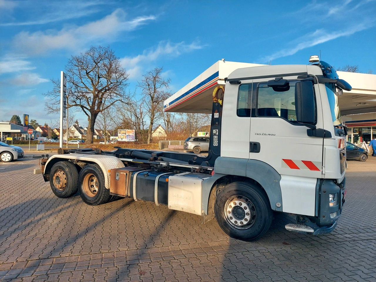 Hook lift truck MAN 26.400 ABROLLER HIAB: picture 7 Hook lift truck MAN 26.400 ABROLLER HIAB: picture 7