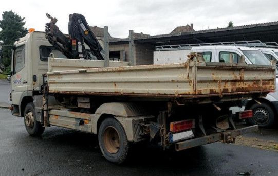 Mercedes-Benz Atego 2 4-Zyl. 4x2 918 4x2 MEILER HIAB066 FERNB - Tipper, Crane truck: picture 3 Mercedes-Benz Atego 2 4-Zyl. 4x2 918 4x2 MEILER HIAB066 FERNB - Tipper, Crane truck: picture 3