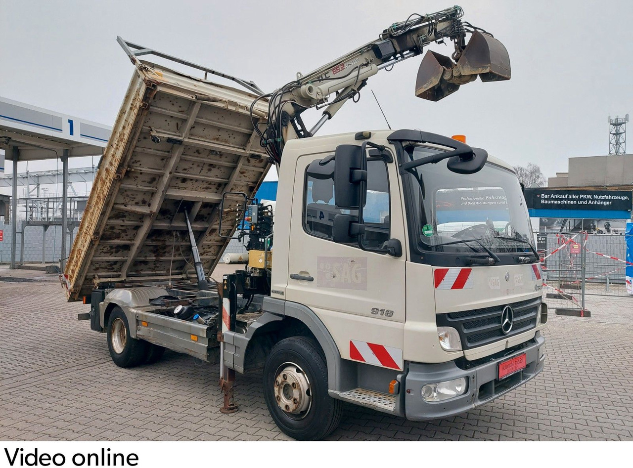 Mercedes-Benz Atego 2 4-Zyl. 4x2 918 TEREX KRAN 3-Seiten Kipp Mercedes-Benz Atego 2 4-Zyl. 4x2 918 TEREX KRAN 3-Seiten Kipp - Tipper, Crane truck: picture 2 Mercedes-Benz Atego 2 4-Zyl. 4x2 918 TEREX KRAN 3-Seiten Kipp Mercedes-Benz Atego 2 4-Zyl. 4x2 918 TEREX KRAN 3-Seiten Kipp - Tipper, Crane truck: picture 2