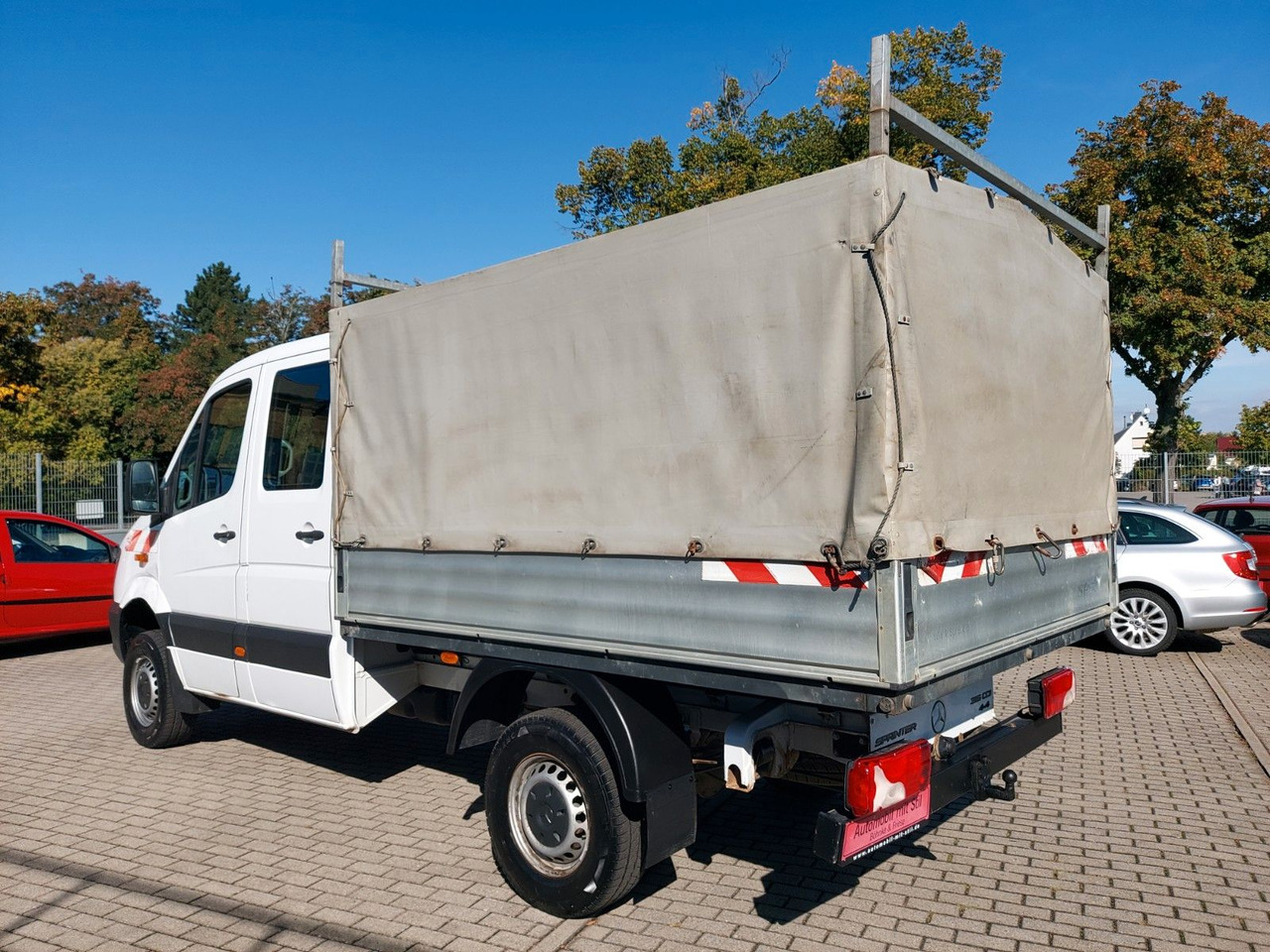 Mercedes-Benz Sprinter II Pritsche DoKa 316 CDI 4X4 Klima - Curtain side van, Combi van: picture 5 Mercedes-Benz Sprinter II Pritsche DoKa 316 CDI 4X4 Klima - Curtain side van, Combi van: picture 5