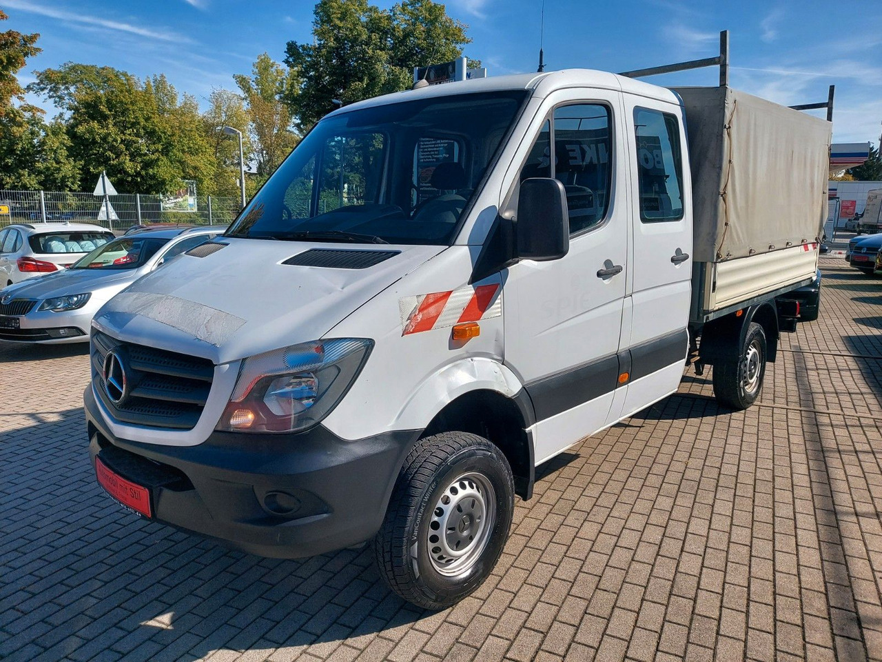 Mercedes-Benz Sprinter II Pritsche DoKa 316 CDI 4X4 Klima - Curtain side van, Combi van: picture 4 Mercedes-Benz Sprinter II Pritsche DoKa 316 CDI 4X4 Klima - Curtain side van, Combi van: picture 4