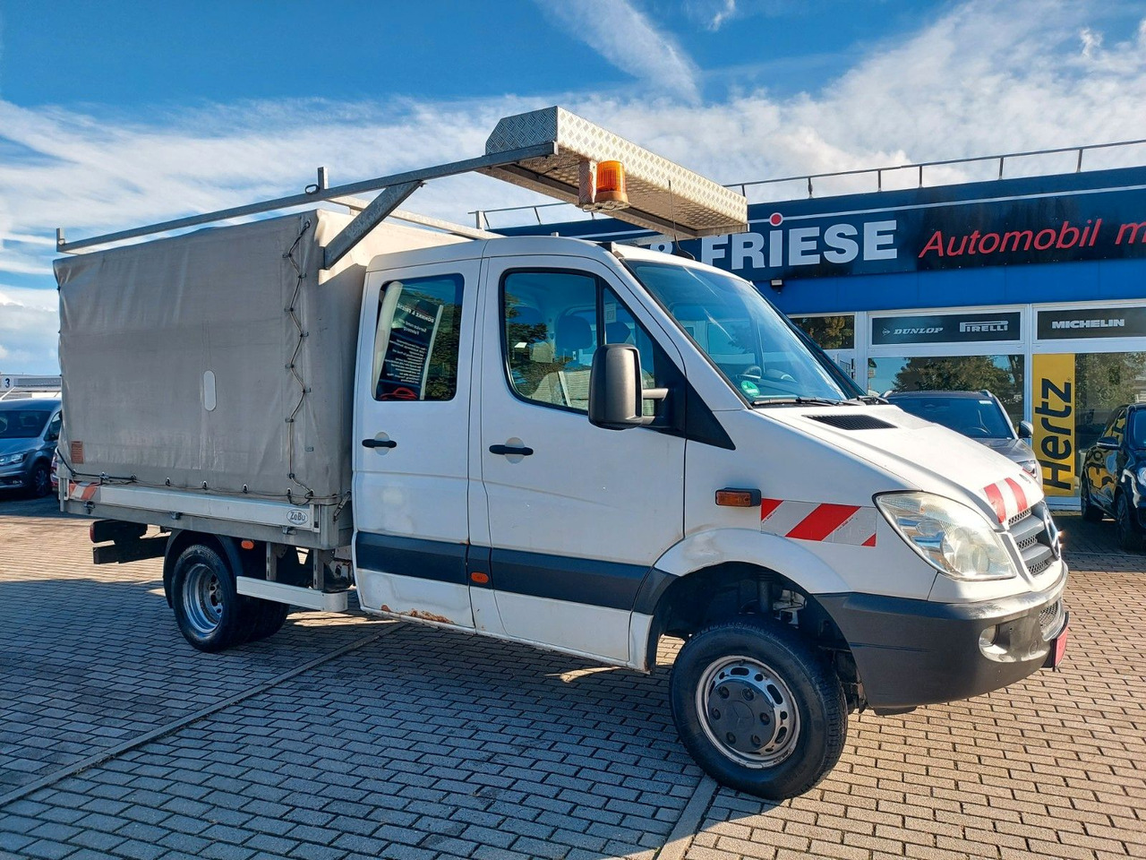 Mercedes-Benz Sprinter II Pritsche DoKa 516 4X4 Plane 6 Sitze on lease Mercedes-Benz Sprinter II Pritsche DoKa 516 4X4 Plane 6 Sitze: picture 7