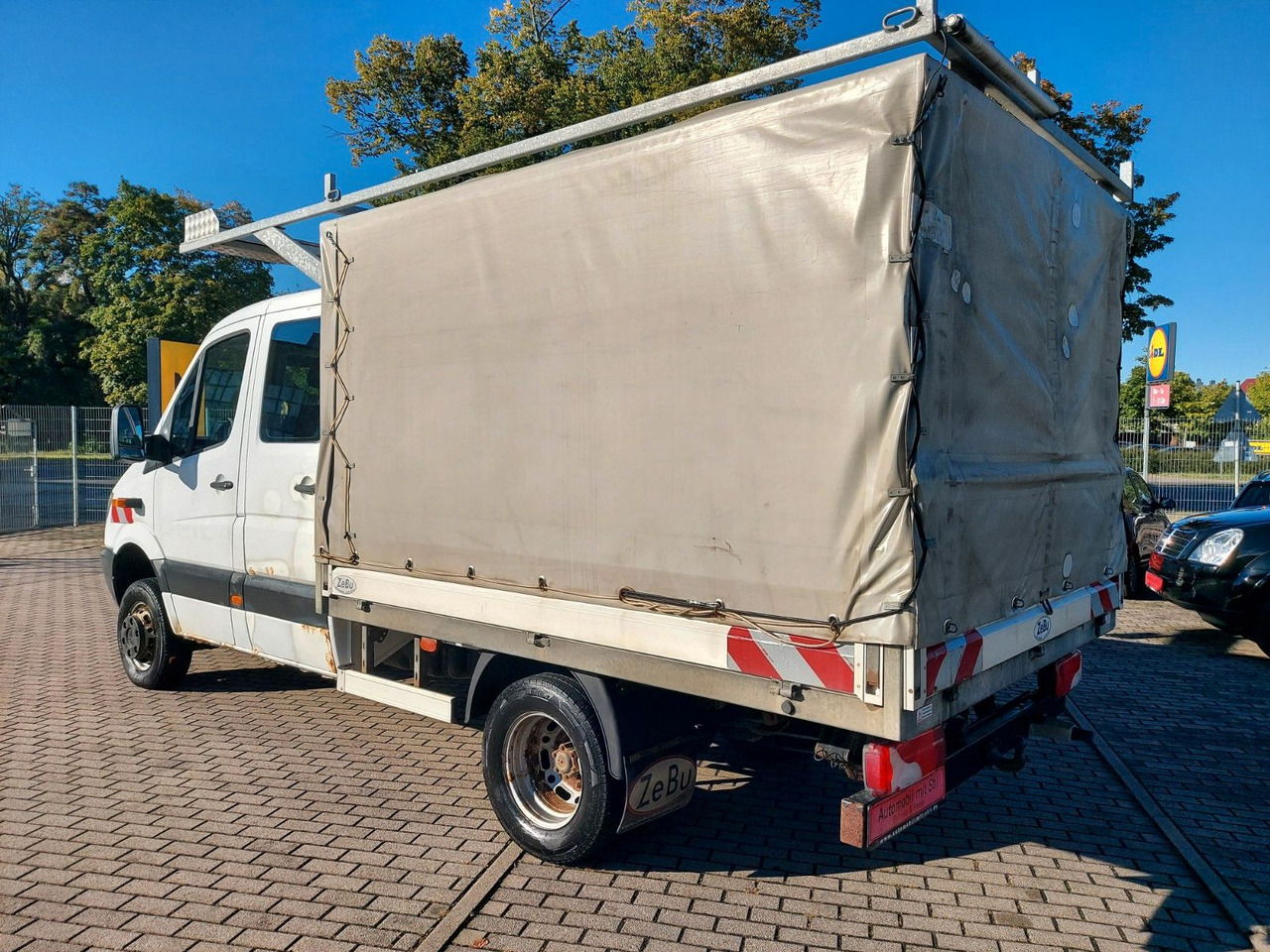Mercedes-Benz Sprinter II Pritsche DoKa 516 4X4 Plane 6 Sitze - Curtain side van, Combi van: picture 4 Mercedes-Benz Sprinter II Pritsche DoKa 516 4X4 Plane 6 Sitze - Curtain side van, Combi van: picture 4