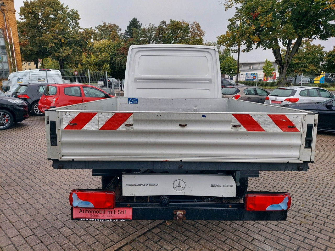 Flatbed van, Combi van Mercedes-Benz Sprinter II Pritsche/DoKa 516 CDI KLIMA AHK: picture 6