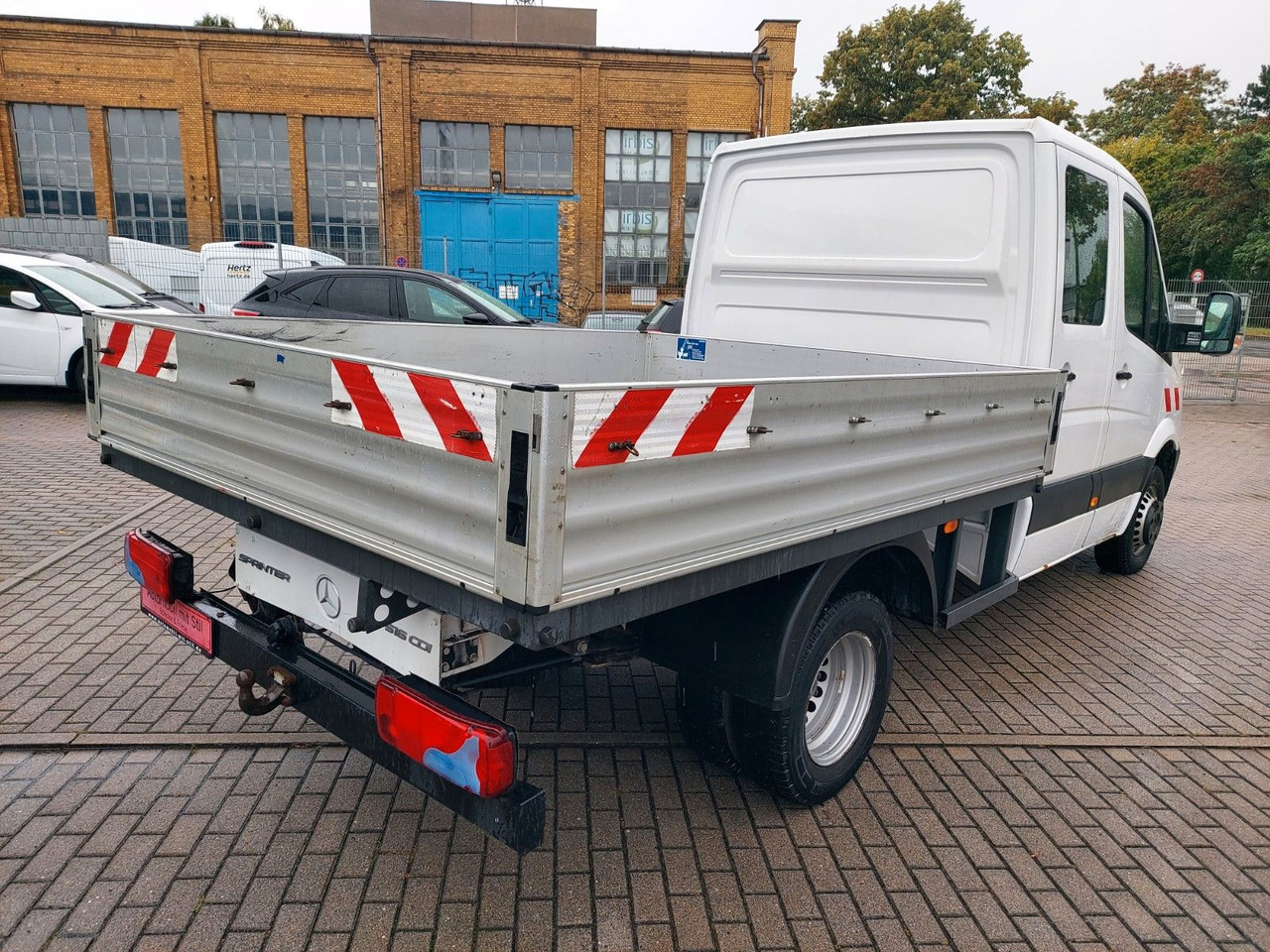 Flatbed van, Combi van Mercedes-Benz Sprinter II Pritsche/DoKa 516 CDI KLIMA AHK: picture 7