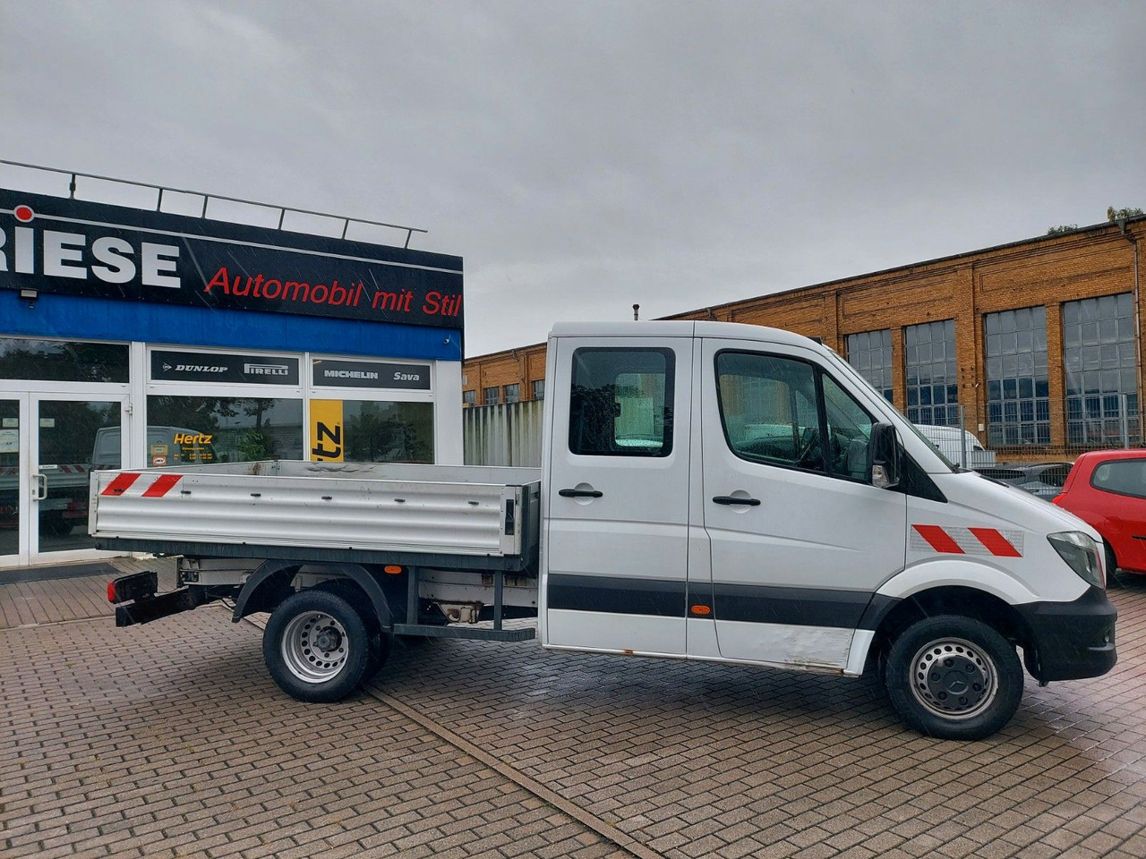 Flatbed van, Combi van Mercedes-Benz Sprinter II Pritsche/DoKa 516 CDI KLIMA AHK: picture 9