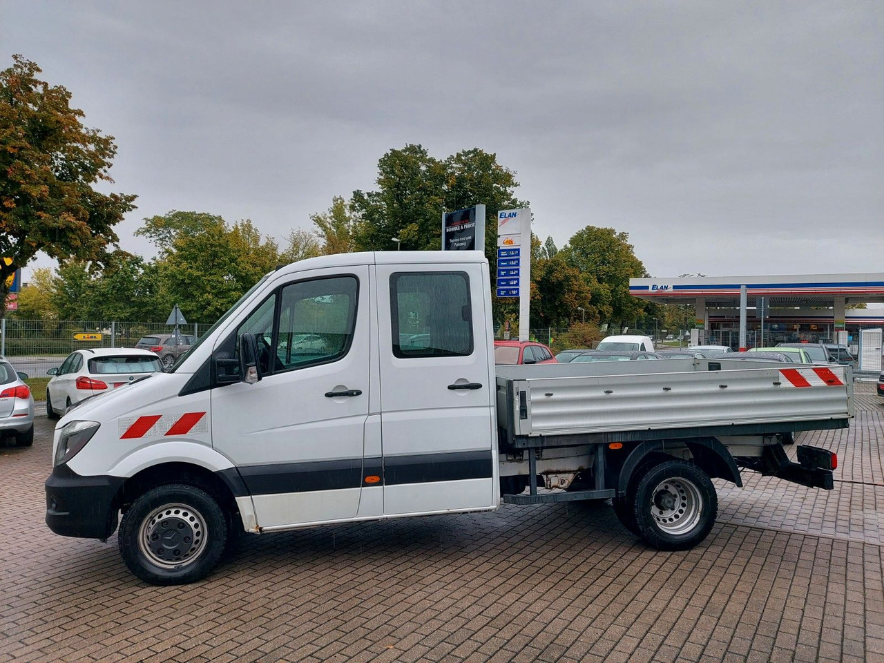 Flatbed van, Combi van Mercedes-Benz Sprinter II Pritsche/DoKa 516 CDI KLIMA AHK: picture 8