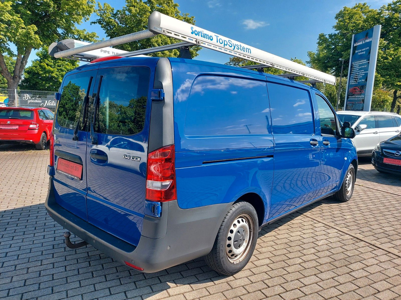 Passenger van Mercedes-Benz Vito Kasten 114 RWD Lang Autom. Klima Tempo PDC: picture 7