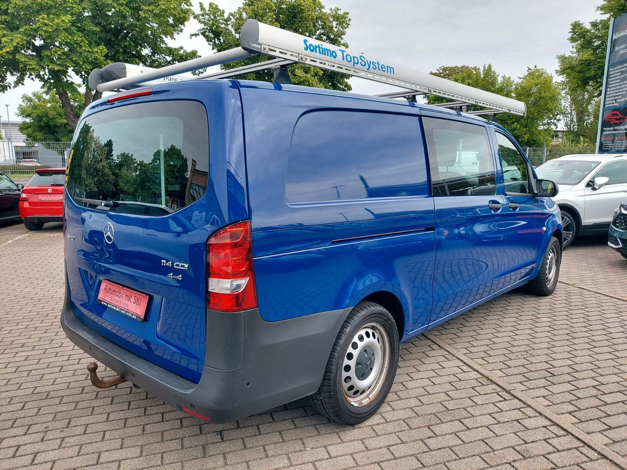 Passenger van Mercedes-Benz Vito Mixto 114 4MATIC Extra lang Autom. 4x4: picture 6