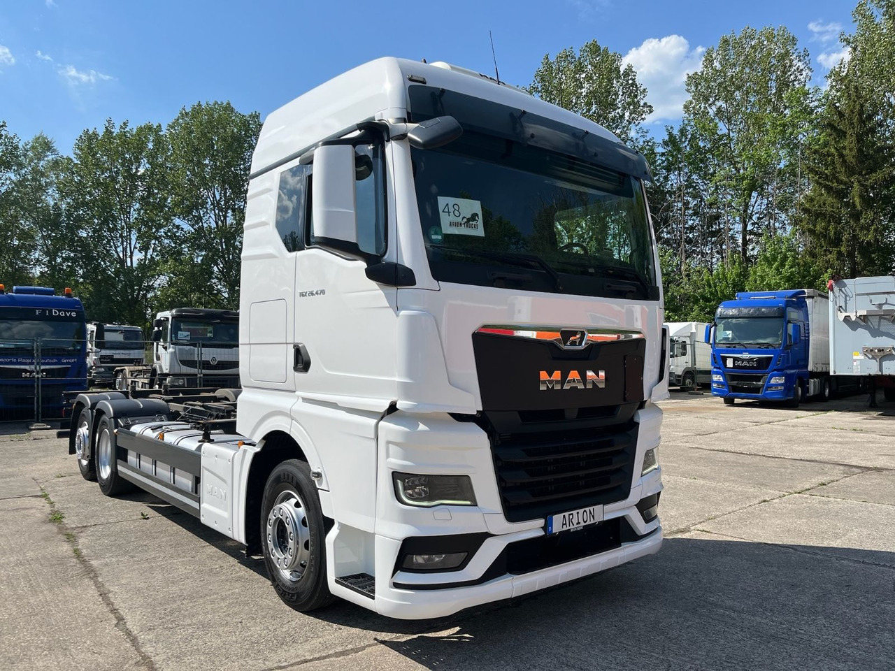 MAN TGX 26.470 6x2-4 LL Wechselfahrg./BDF/NLA/EU6d - Container transporter/ Swap body truck: picture 1 MAN TGX 26.470 6x2-4 LL Wechselfahrg./BDF/NLA/EU6d - Container transporter/ Swap body truck: picture 1