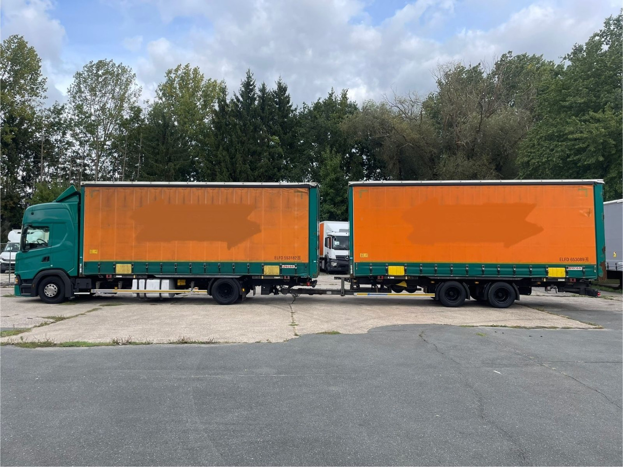 Scania G450 Pritsche+Plane/ANHÄNGER/KOTSCHENREUTHER - Curtainsider truck: picture 5 Scania G450 Pritsche+Plane/ANHÄNGER/KOTSCHENREUTHER - Curtainsider truck: picture 5