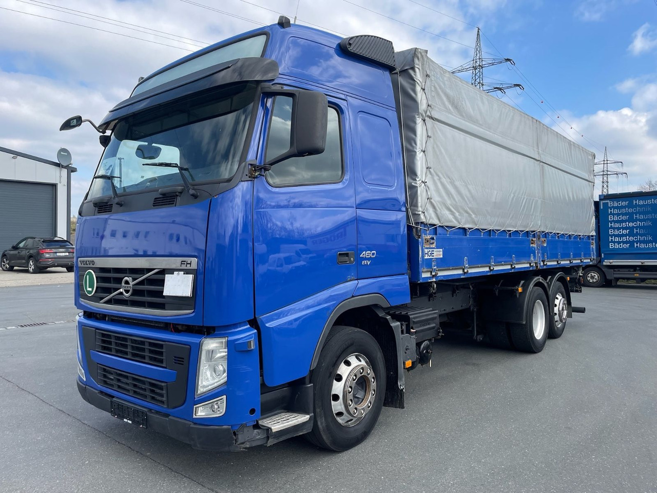 Volvo FH 460 EEV Dreiseiten-Getreidekipper/gel. NLA/AC - Curtainsider truck: picture 3 Volvo FH 460 EEV Dreiseiten-Getreidekipper/gel. NLA/AC - Curtainsider truck: picture 3