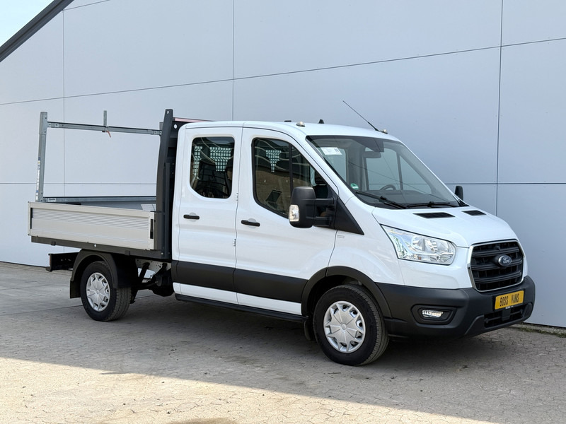 Ford Transit 350 2.0 TDCI 130PK L3H1 DC Trend Open Laadbak Pritische 6 zitplaatsen Airco Cruise Control - Flatbed van, Combi van: picture 4 Ford Transit 350 2.0 TDCI 130PK L3H1 DC Trend Open Laadbak Pritische 6 zitplaatsen Airco Cruise Control - Flatbed van, Combi van: picture 4