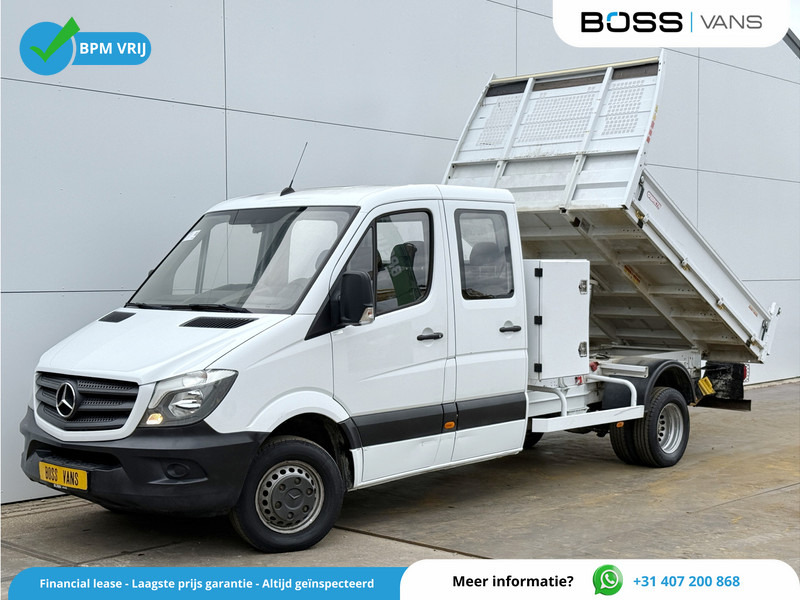 Mercedes-Benz Sprinter 514 2.2 CDI Kipper Dubbellucht Dubbele Cabine Climate Control Cruise Control Trekhaak 3.5t Tipper Benne DOKA - Tipper van, Combi van: picture 1 Mercedes-Benz Sprinter 514 2.2 CDI Kipper Dubbellucht Dubbele Cabine Climate Control Cruise Control Trekhaak 3.5t Tipper Benne DOKA - Tipper van, Combi van: picture 1