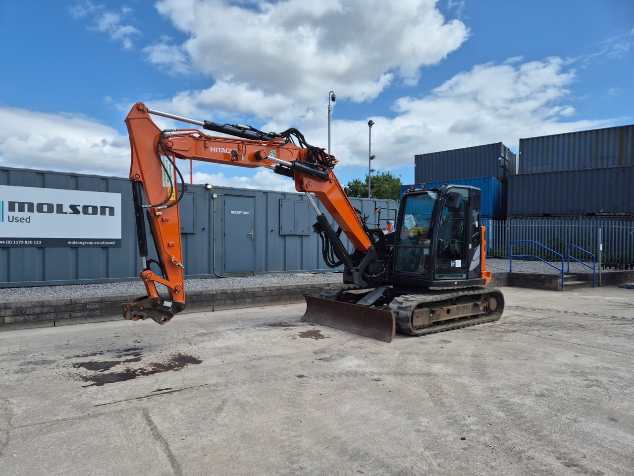 Hitachi ZX85USBR-6 2PB - Mini excavator: picture 1 Hitachi ZX85USBR-6 2PB - Mini excavator: picture 1