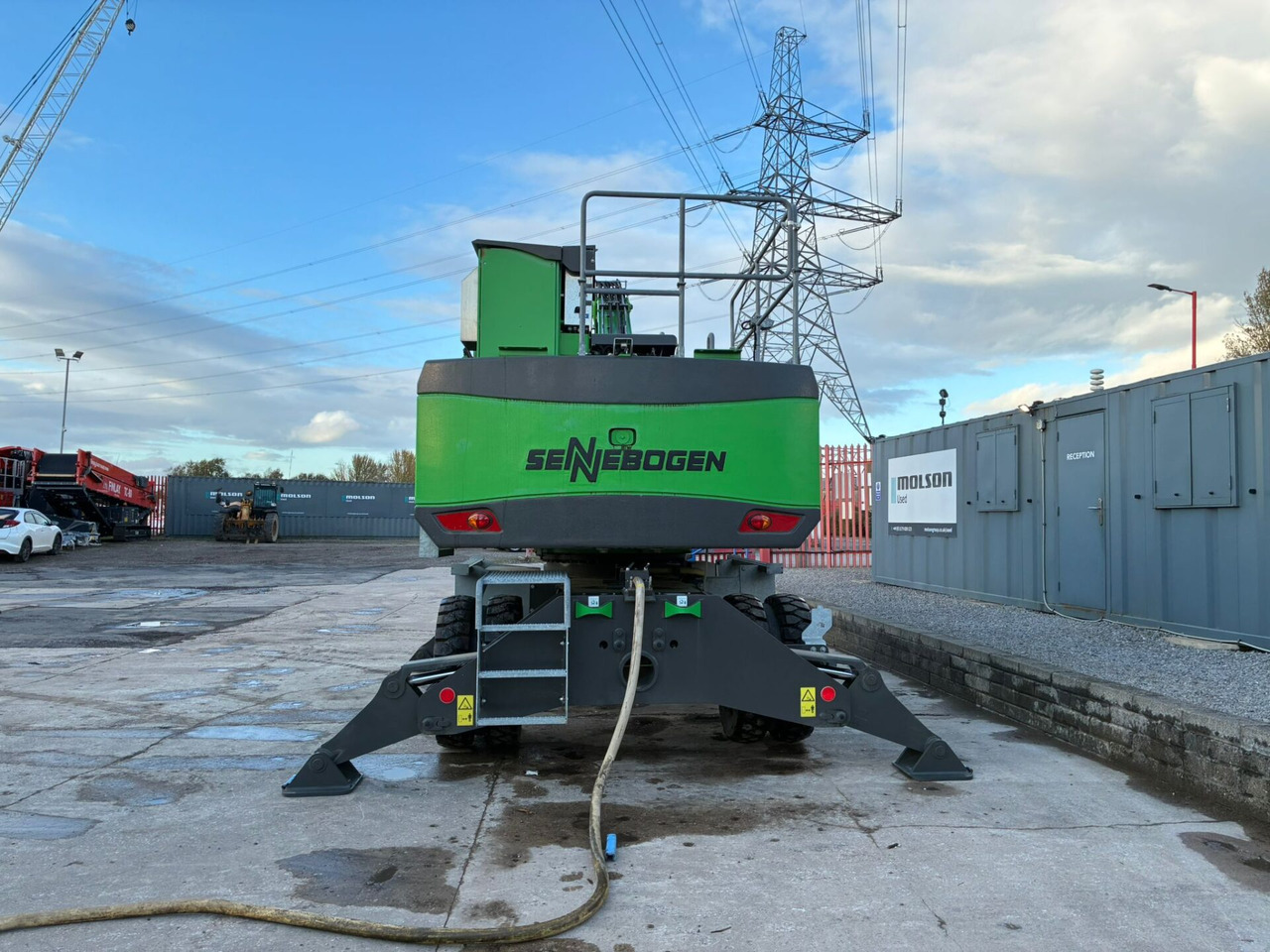 Sennebogen 818E Electric - Waste/ Industry handler: picture 4 Sennebogen 818E Electric - Waste/ Industry handler: picture 4