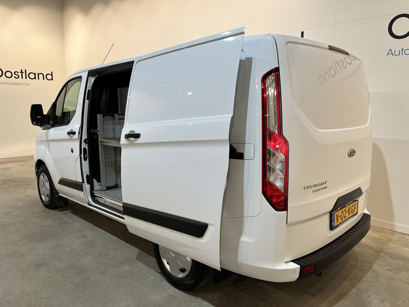 Small van Ford Transit Custom 300 2.0 TDCI L1H1 Trend 130 PK / Servicebus / Bott Inrichting / Euro 6 / Schuifdeur L + R / Airco / CarPlay / Klep / PDC / Navigatie / 3-Zits  / BPM VRIJ !!: picture 16