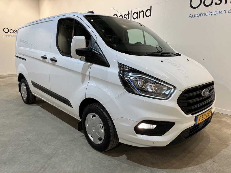 Small van Ford Transit Custom 300 2.0 TDCI L1H1 Trend 130 PK / Servicebus / Bott Inrichting / Euro 6 / Schuifdeur L + R / Airco / CarPlay / Klep / PDC / Navigatie / 3-Zits  / BPM VRIJ !!: picture 17