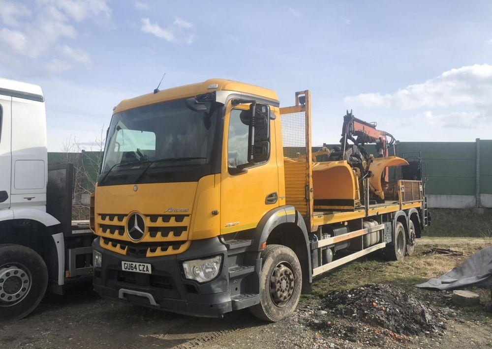 Mercedes-Benz Arocs 2527 6x2 HDS atlas 105.2-2AL skrzynia - Dropside/ Flatbed truck: picture 1 Mercedes-Benz Arocs 2527 6x2 HDS atlas 105.2-2AL skrzynia - Dropside/ Flatbed truck: picture 1