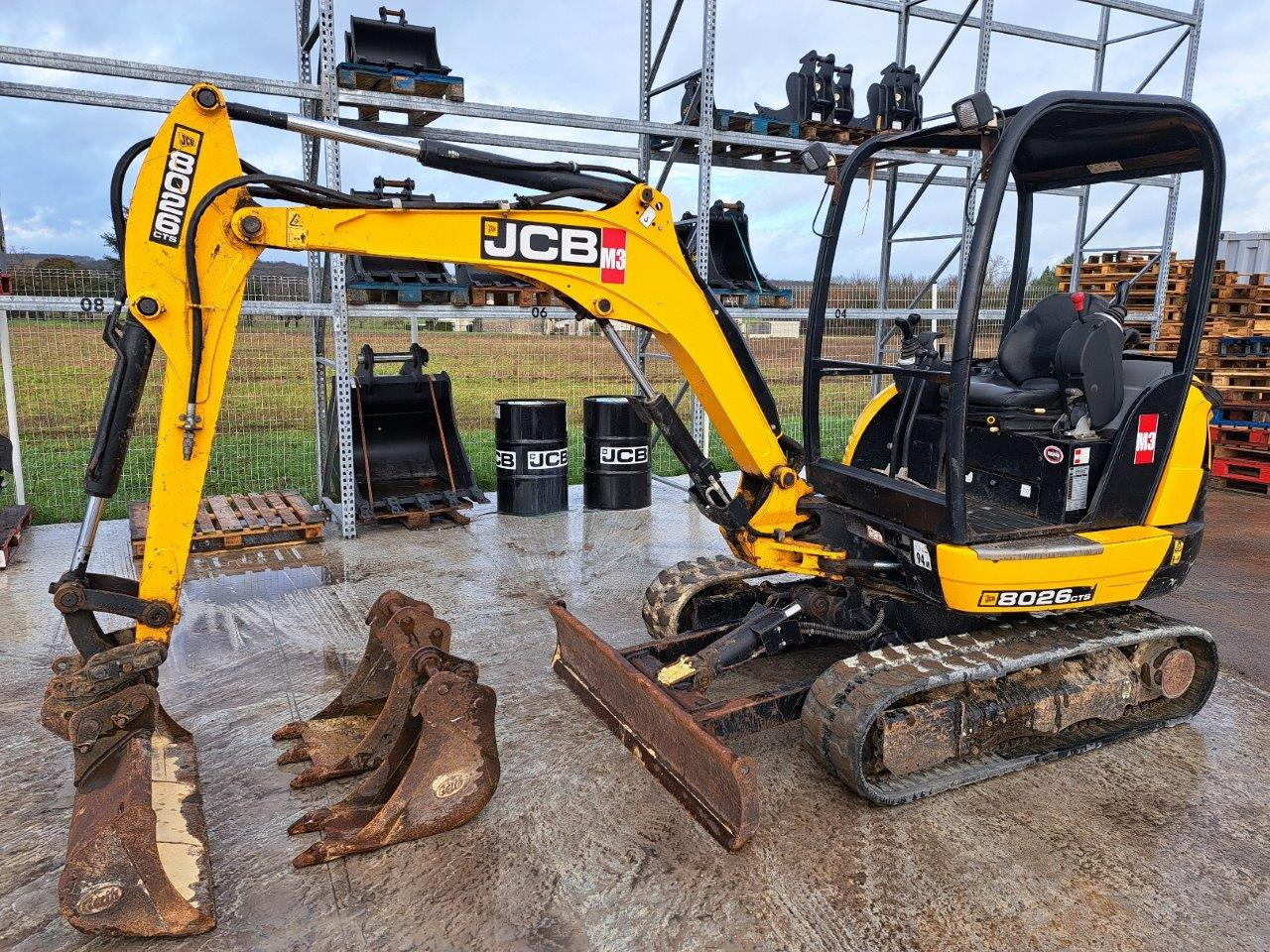 Mini pelle occasion JCB 8026CTSCAN - Mini excavator: picture 1 Mini pelle occasion JCB 8026CTSCAN - Mini excavator: picture 1