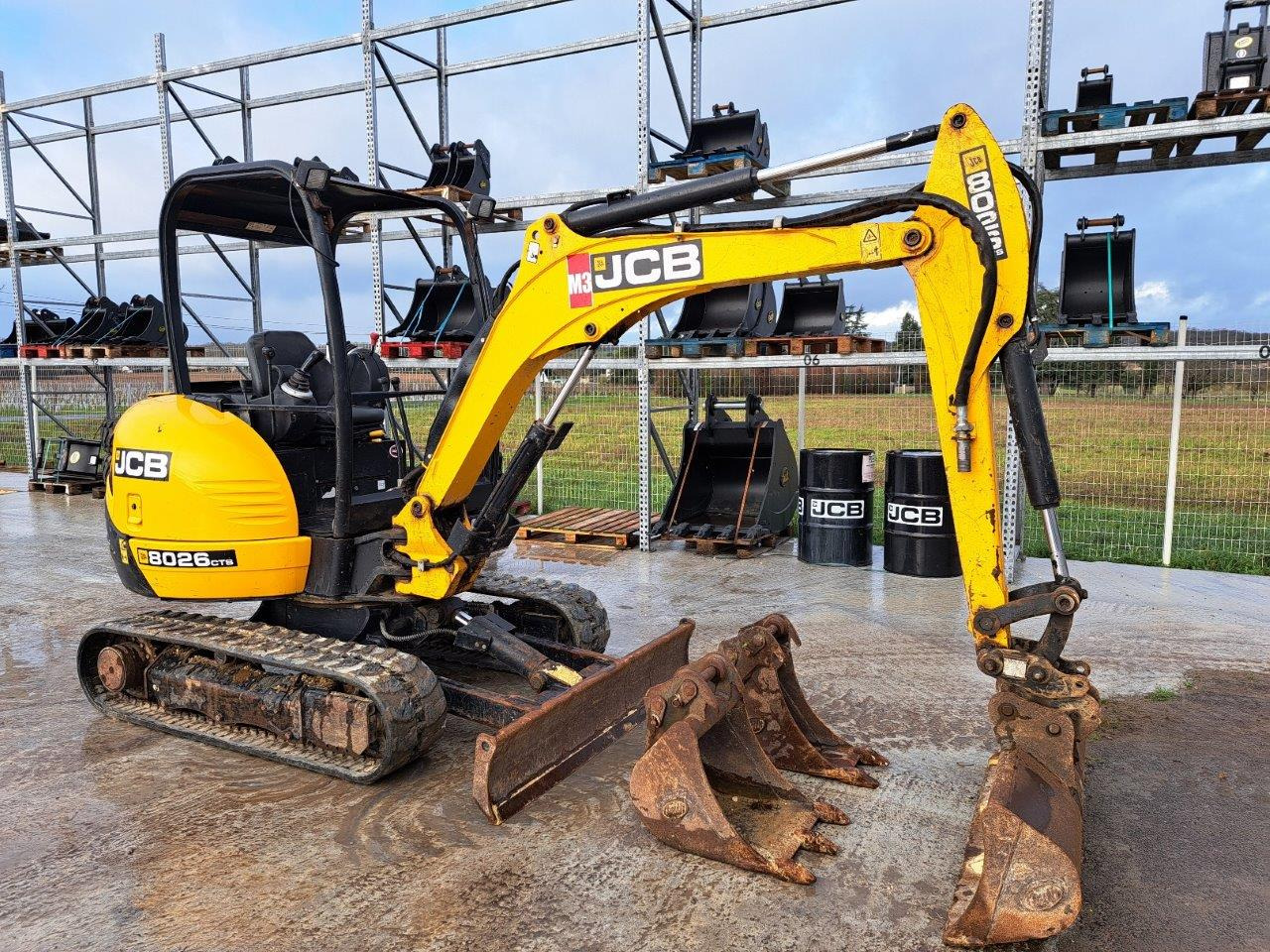 Mini pelle occasion JCB 8026CTSCAN - Mini excavator: picture 2 Mini pelle occasion JCB 8026CTSCAN - Mini excavator: picture 2