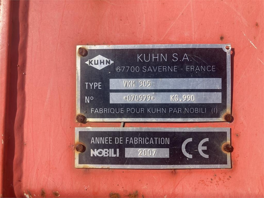 Kuhn VKM 305 - Flail mower: picture 4 Kuhn VKM 305 - Flail mower: picture 4