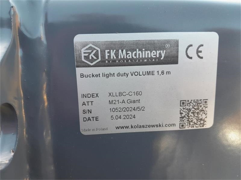 Loader bucket for Construction machinery FK Machinery Volumeskovl: picture 6