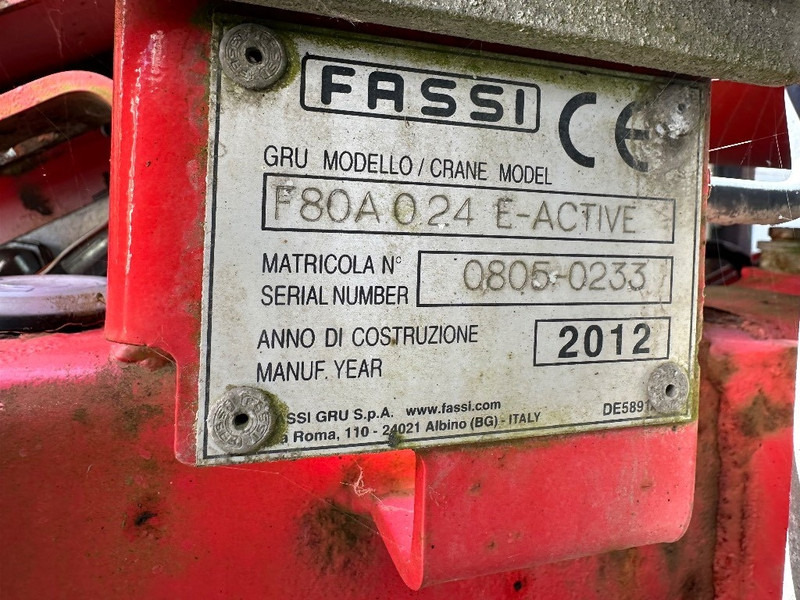 Crane truck Iveco Eurocargo 120 EL 210hp / Fassi 80A Year 2012 + Tip: picture 18 Crane truck Iveco Eurocargo 120 EL 210hp / Fassi 80A Year 2012 + Tip: picture 18