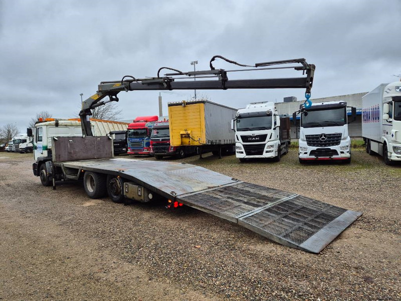MAN 25 /6x2 // Effer 120 K3 / Double ramp - Autotransporter truck: picture 2 MAN 25 /6x2 // Effer 120 K3 / Double ramp - Autotransporter truck: picture 2