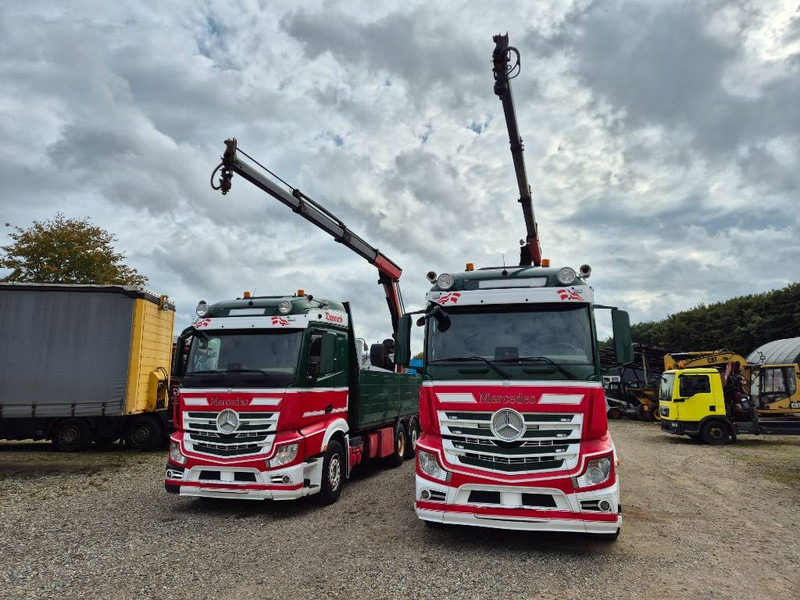 Mercedes-Benz Actros 2551/6x2 // Palfinger 16002 B // 2 x trucks - Crane truck: picture 3 Mercedes-Benz Actros 2551/6x2 // Palfinger 16002 B // 2 x trucks - Crane truck: picture 3
