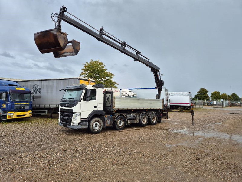 Volvo FM 460 8x4/4 //HIAB 211 EP-4 // 3 sidetip - Crane truck: picture 2 Volvo FM 460 8x4/4 //HIAB 211 EP-4 // 3 sidetip - Crane truck: picture 2