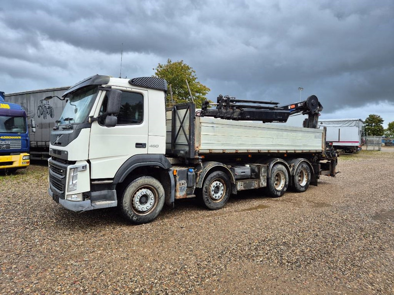 Volvo FM 460 8x4/4 //HIAB 211 EP-4 // 3 sidetip - Crane truck: picture 2 Volvo FM 460 8x4/4 //HIAB 211 EP-4 // 3 sidetip - Crane truck: picture 2