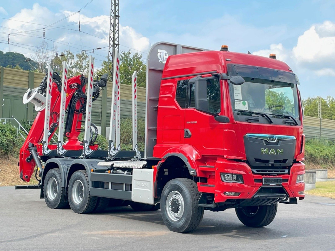 MAN TGS 33.520 6X6 Euro6e Radstand 3900mm EPSILON - Timber truck, Crane truck: picture 1 MAN TGS 33.520 6X6 Euro6e Radstand 3900mm EPSILON - Timber truck, Crane truck: picture 1