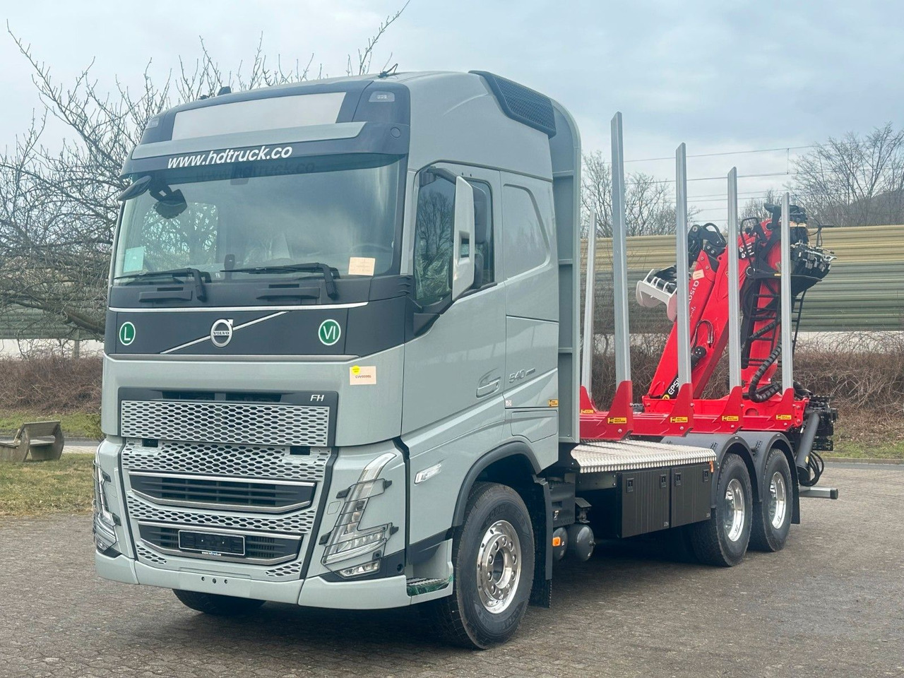 Volvo FH 540 6x4 Epsilon 150 Z - Timber truck, Crane truck: picture 5 Volvo FH 540 6x4 Epsilon 150 Z - Timber truck, Crane truck: picture 5