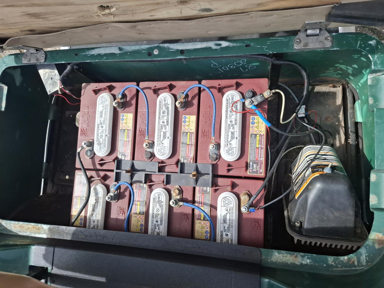 Golf cart E-Z-GO TXT 2-Persoons Elektrische Golfkar met Open Laadbak 1442482: picture 8